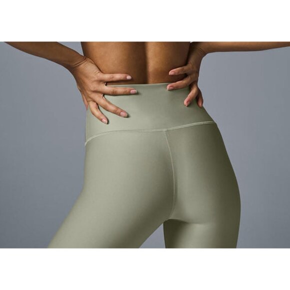 Alo High-Waist Airlift Legging Limestone Hi-Rise Waisted Tights Skinny Pants M - Picture 4 of 14